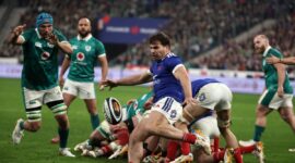 36-14. Champion France gives Ireland no chance in the opening of the Six Nations