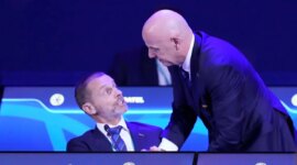 Ceferin rules out being a candidate for FIFA but attacks Infantino again