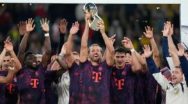 Kane, chosen footballer of the season ahead of Olise