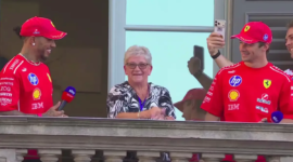 Madness for Hamilton and Leclerc in Milan and Lewis takes his mother to the balcony
