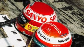 Fernando Alonso pays tribute to Adrián Campos with a special helmet in Monza: “He saw me in a kart race and trusted me”