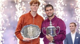 “You believed that Alcaraz and Sinner would play in the four Grand Slam finals. I did believe in myself”