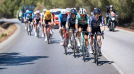 Dunbar, from being knocked out for three months after breaking a rib in Paris-Nice and being run over by a motorcycle, to winning in La Vuelta
