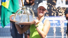 Kaitlin Quevedo wins her first WTA title in Sao Paulo