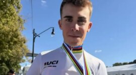 Benjamín Noval: “Of course I dream of the double just like Evenepoel did, but first we are going to assimilate the time trial gold”