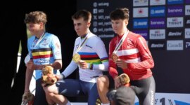 The young Benjamín Noval, the pearl of Spanish cycling, confirms his class and is proclaimed world time trial champion