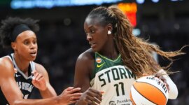 Awa Fam closes its first season in the WNBA with a points record