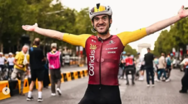 Sad farewell to professional cycling for Ion Izagirre after breaking his left wrist