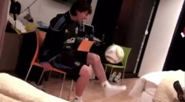 An unpublished video of Leo Messi and Maxi Rodríguez with the Jabulani from the 2010 World Cup goes viral 16 years later