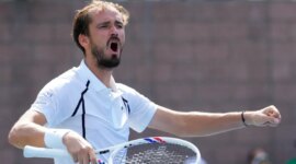Medvedev beats Rublev to win the title in Hangzhou