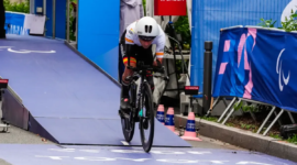 Ricardo Ten and Manuela Vos lead the team at the World Paralympic Road Championships in Alabama
