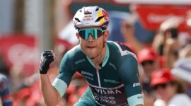 Show of love from Van Aert: “My children and my wife Sarah give me the support I need to perform at my best”