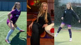 This is Zeynep Mestan, the 22-year-old former soccer player who now coaches a men’s team in Türkiye