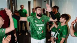 Valanciunas debuts with victory in the Lithuanian league with Zalgiris