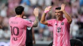 4-0: Messi continues partying