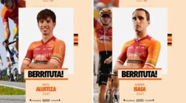 Nico Alustiza and Xabier Isasa renew until 2027 with Euskaltel-Euskadi