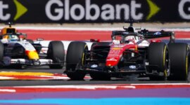 Leclerc challenges Kimi and Verstappen in Austin; Fernando Alonso, in the fight for Q2 and Sainz suffers