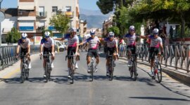 The formula for success of the Burgos Burpellet BH cycling team: it ends the season 24th in the world ranking, breaks all records and achieves a dozen victories on the four continents