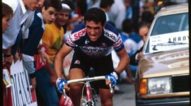 Arroyo, the benchmark of Spanish cycling in the 80s, before Perico and Induráin