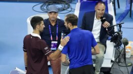 Djokovic: “I’m sorry for Medvedev, I was also disqualified and it’s horrible”