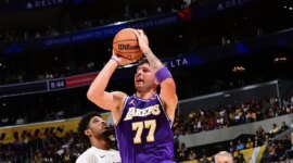 Doncic takes a good slap