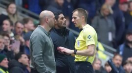 Drone disrupts Arsenal match