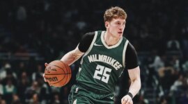 Former Blues Kasparas Jakucionis lands on his feet for the Bucks