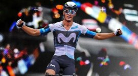 INEOS fishing in the Movistar team