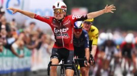 Jarno Widar wins the last stage and the final overall of the Tour of Guagxi