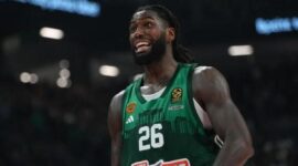 Mathias Lessort, MVP of the 4th day of the Euroleague