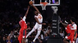 The New York Knicks, going for another ring with this surprising signing: he is a number 2 in the draft